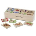 thumbnail image 5 of Melissa & Doug Self-Correcting Alphabet Wooden Puzzles With Storage Box (52 pcs), 5 of 10