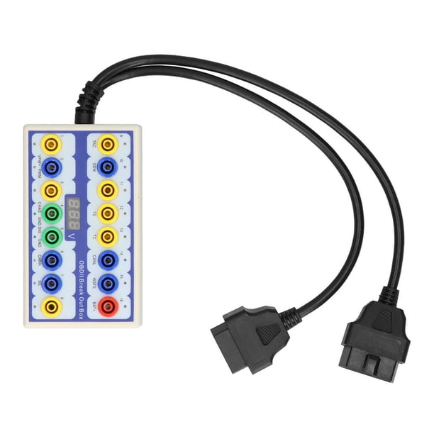 Caja De Conexiones Obdii Profesional Detector De Protocolo Obd2 Eficaz Detector De Diagnóstico Obd2 Potente Para Coche Monstrate VI006144-00