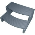thumbnail image 2 of Confer Plastic HS2 Multi Purpose Spa Hot Tub Handi-Step Steps Dark Grey, 2 of 2