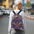 thumbnail image 7 of FORMRS Mini Backpack Purse for Women Travel Daypack Casual Shoulder Bag, Geometric Eagle, 7 of 7