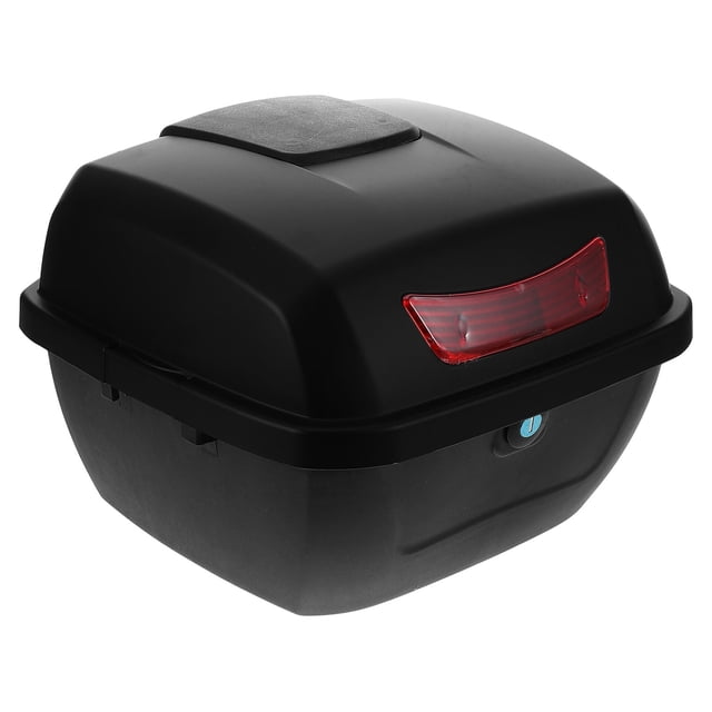 HEANUJJ Motorbike Accessories Trunk Storage Box Black Storage 1Set for Daily Use