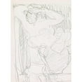 thumbnail image 3 of Reijer Stolk 11x14 Black Modern Framed Museum Art Print Titled - Figure Study (1916), 3 of 5