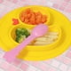 thumbnail image 4 of Plato para bebé Platos de silicona para niños pequeños Mantel individual con ventosa Platos divididos para niños y bebés Succión fuerte de una sola pieza, apto para microondas y lavavajillas, 4 of 5