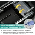 thumbnail image 4 of Canvcle Center Console Organizer for Mazda CX-30 CX30 2020-2025 Accessories Armrest Storage Box Secondary Insert Tray with Black Anti-Slip Mat, 4 of 7