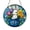 Acrylic 3.5 Inch, variant on Imaginary Forest Creature Stained Glass Suncatcher For Window Decor, Fantasy Spring Animal Hanging Art With Beautiful Tulips, Aesthetic Room Ornament, Decorative Indoor Present For Artwork Fans