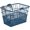 Navy, variant on Apollo Detachable Front Bike Basket Steel Half-Mesh with Integrated Detachable Hooks and Built-In Handle, Easy Assembly and Portability for Bicycles