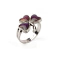 thumbnail image 4 of Minnieouse Anillos de humor Temperatura de color cambiante Emoción Sensación Joyería termocrómica Formas múltiples Favores de fiesta de cumpleaños trébol 5piezas Minnieouse CBP230868, 4 of 6