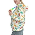 thumbnail image 2 of Sikiie Dinosaur Women's Casual Hoodies Long Sleeve Lightweight Pullover Tops Loose Sweatshirt-XX-Large, 2 of 7
