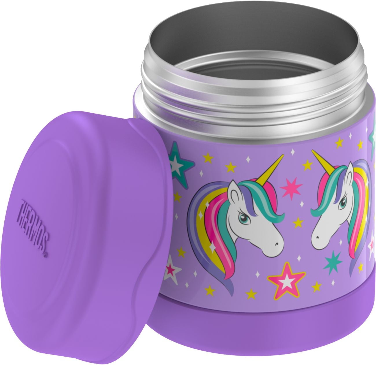 Thermos Funtainer Vacuum Insulated 10 Oz Food Jar, Unicorn