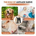 thumbnail image 6 of Harikaji Dog Recovery Sleeve, Dog Front Leg Sleeve After Surgery with Elastic Band, Elbow Protector for Small Medium Large Dogs, Dog Joint Leg Sleeve Prevent Licking Wound Dog Cone Alternative 3XL, 6 of 6