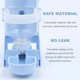 thumbnail image 3 of Botella de agua para conejos hurón, dispensador automático de agua para animales pequeños, apto para todo tipo de animales pequeños, como conejos, erizos, conejitos, chinchillas, cobayas, hurones, hámsteres, etc. (2 piezas) JM, 3 of 5