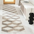 thumbnail image 2 of SAFAVIEH Kilim Brenton Geometric Runner Rug, Ivory/Brown, 2'3" x 9', 2 of 7