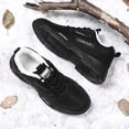thumbnail image 5 of Xiaoxatg Men's Casual Shoes Winter Style Comfortable Warm Work Footwear for Everyday Use 8 Black, 5 of 9