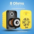thumbnail image 3 of Pyle Bluetooth Indoor Outdoor Speakers 300 Watt Dual Waterproof 4” 2-Way Full Range Speaker System, 3 of 7
