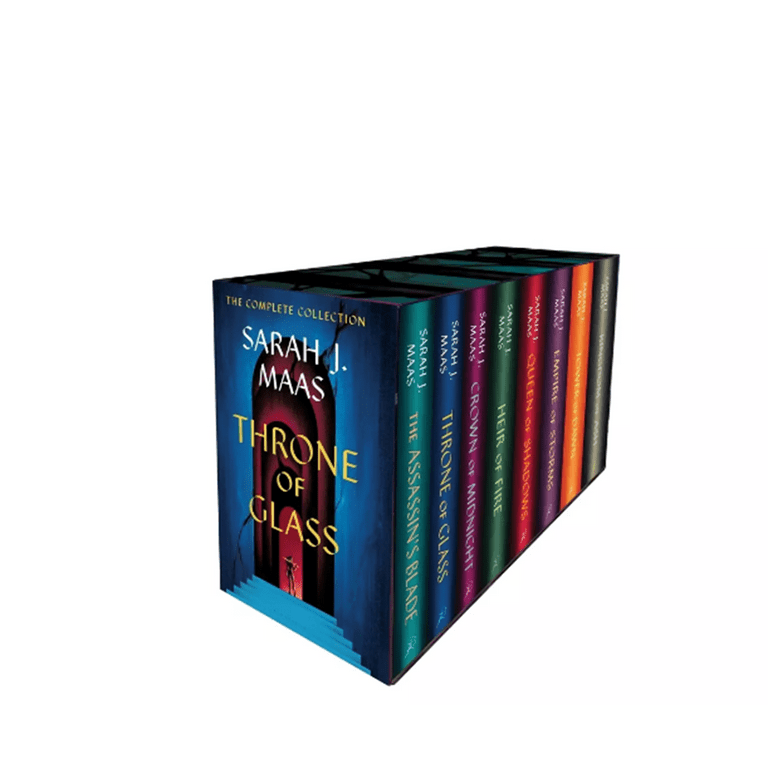 Throne Of Glass Series Collection 5 Books Set By Sarah J