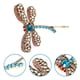 thumbnail image 2 of KAKOWELY Horquilla para el pelo con cristales y libélula, pasador con diamantes de imitación, accesorio para el cabello, joyería, 2 of 4
