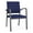Blue, variant on Newport Reception Waiting 18.5" Guest Chair / Charcoal Steel / Light Gray