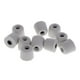 thumbnail image 4 of Earbud Memory Foam Tapones Para Los Oídos Para Auriculares InEar 3.0mm Gris + Negro, 4 of 9