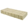 thumbnail image 1 of MasteelfCA 20Pcs Practical Concavity Seedlings Mineral Wool Seedlings Mineral Wool Block Planting Tool, 1 of 9