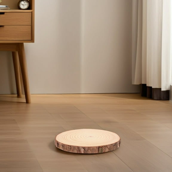 WHAMVOX Wooden Stepping Stones for Garden Pathway Durable Reusable Slip Resistant 2pcs