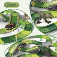 thumbnail image 4 of LieGorJi 341PCS Dinosaur Race Track Toys, Kids Dinosaur Car Road Race Playset with 2 Cars, Chrismas Birthday Gifts for 1-8 Year Old Boys & Girls, 4 of 8