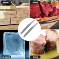 thumbnail image 6 of Ghopy 2Pcs 9 Inch Reciprocating Saw Blade Stainless Steel Unpainted Meat Saw Blade 5TPI High Strength Sharp Saw Blade for Cutting Frozen Meat Beef Turkey Bone, 6 of 8