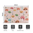 thumbnail image 5 of Colorful Mushroom Cartoon Pink Pattern Door Rugs,Washable Non Slip Door Mats Indoor,Decorative Door Mats,Entry Mat Indoor for Entrance,Bedroom,Kitchen,Bathroom,16"x24", 5 of 6