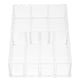 thumbnail image 1 of contenedor transparente para cosméticos, caja de almacenamiento de acrílico, organizador de cosméticos para el hogar y la tienda (7 rejillas)., 1 of 7