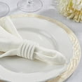 thumbnail image 3 of Textured Natural Wood Napkin Ring (Set of 4), 3 of 3