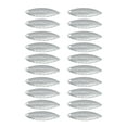 thumbnail image 2 of 20 piezas señuelos de pesca, de pesca, cuchillas giratorias para señuelos duros, giratorio A Cola  cuchillas de spinner de pesca, 2 of 8