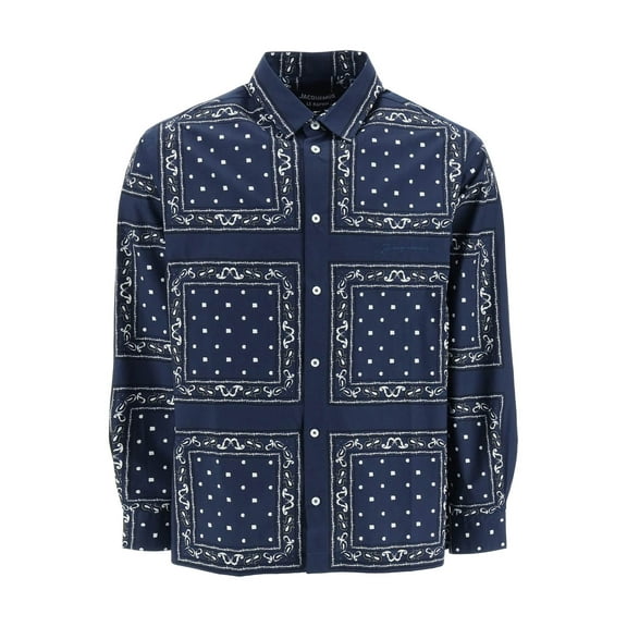 Jacquemus 'La Chemise Baou' Paisley Printed Shirt Men