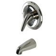 thumbnail image 1 of Kingston Brass KB538LTO Shower Faucet Tub Only, Brushed Nickel, 1 of 5