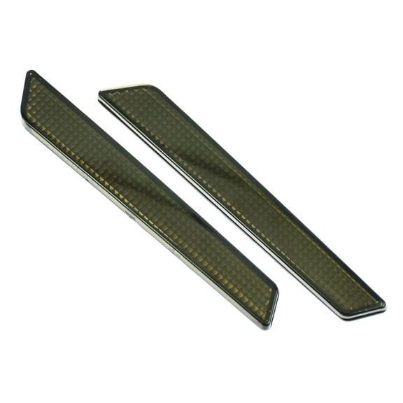 Smoke Saddlebag Guard Latch Reflectors Cover For Harley Street Electra Glide 14 