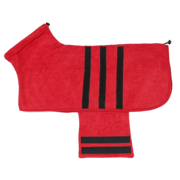 Albornoz para mascotas, toalla absorbente de microfibra para perros, ropa para perros grandes