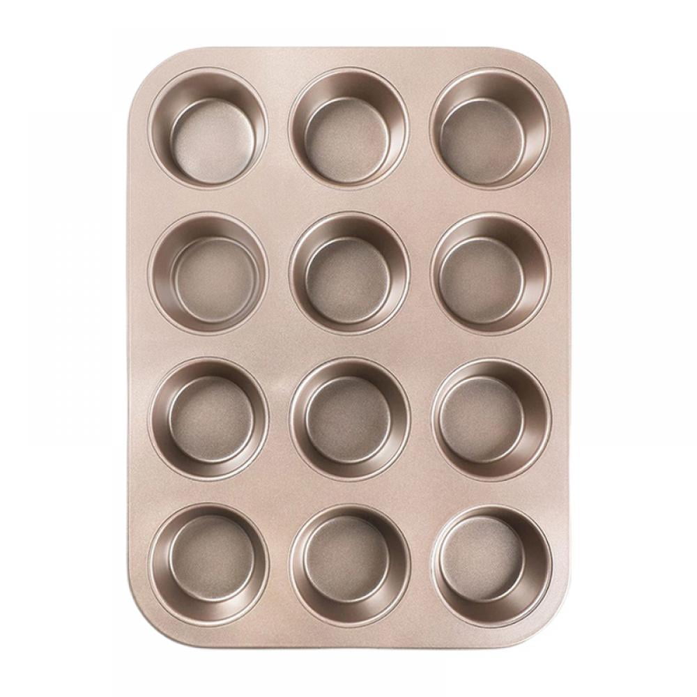 qucoqpe Kitchen Silicone Muffin Pan - Mini 24 Cup Cupcake Pan Silicone  Molds - Mini Muffin Pans Nonstick 24 Muffin Tin - Baking Rubber Tray & Fat  Bomb Baking Cups 