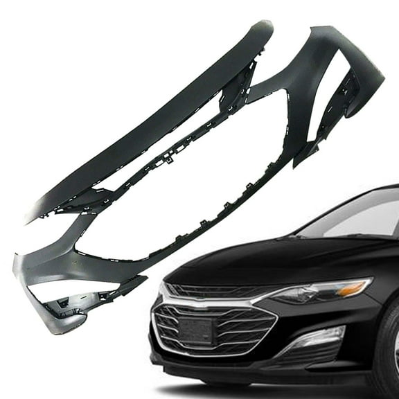 SEBLAFF For 2019 2020 Chevrolet Malibu Chrome Front Upper & Lower Grille & Front Bumper