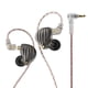 thumbnail image 1 of Bearachild Auriculares intrauditivos con Cable desmontable de 3,5mm, auriculares con cancelación de ruido para teléfono, auriculares dinámicos de 2 pines Electrónica gris normal, 1 of 6