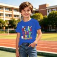 thumbnail image 2 of XFeng Schulkind 2026 Graphic T‑Shirt Kids Back to School Short Sleeve Tee, 2 of 4