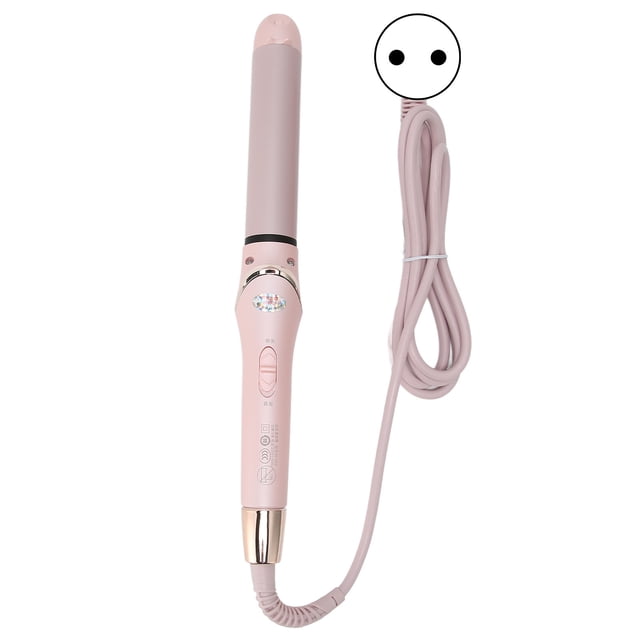 Rizador de pelo manual de alta temperatura con control de temperatura LCD, anti escaldaduras, herramientas de peluquería, Prise UE 220V