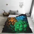 thumbnail image 4 of Manta de dibujos animados Charmander, manta de vellón de lujo ultra suave y acogedora para sofá cama, mantas de franela cálidas para todas las estaciones, ropa de cama para niños, adolescentes y, 4 of 6