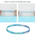 thumbnail image 5 of Sweat Headbands Athletic Headbands Sweat Bands Headband for Sports Fitness Gym Yoga Running-Combination 1, 5 of 5