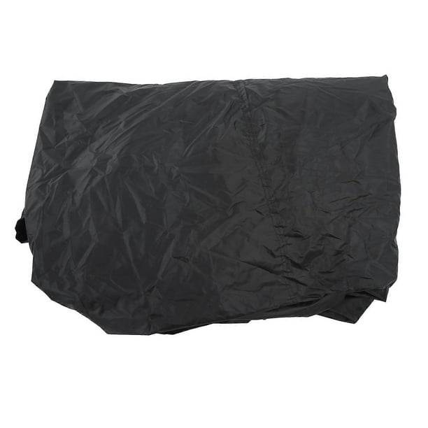 Black Car Cover Waterproof Windproof Dustproof UV Protection Scratch Resistant with Reflective Strips for Trucks Off Road VehicleM