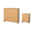 thumbnail image 2 of Tvilum Studio 2-Piece Bedroom Set - Nightstand And Chest, Jackson Hickory, 2 of 11