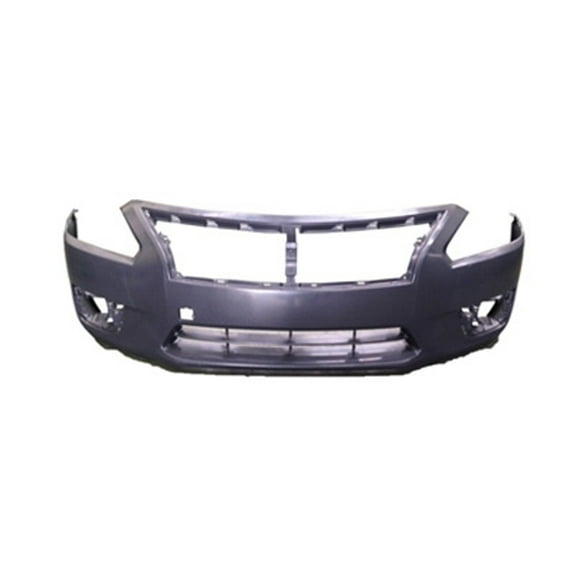 New Aftermarket  CAPA Unpainted Front Bumper Cover Replaces 620223TA0H For Sedan Models fits 2013-2015 Nissan Altima Advance Sedan 4-Door