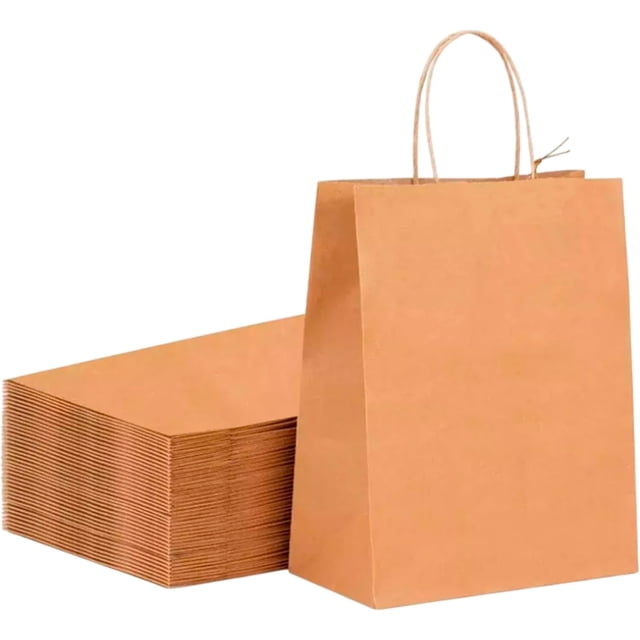 Kit de 50 Bolsas de Papel Kraft Bluelander, Café