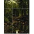 thumbnail image 1 of Ceramic Tile Mural-Peder Mork Monsted Country Painting 303. 36" w x 48" h using (12) 12 x 12 ceramic tiles, 1 of 3