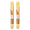 Multicolor 2, variant on CURLYOOT Bread with Yellow Checked Refrigerator Door Handle Covers Set of 2 Washable Fridge Handle Covers Cloth Protector