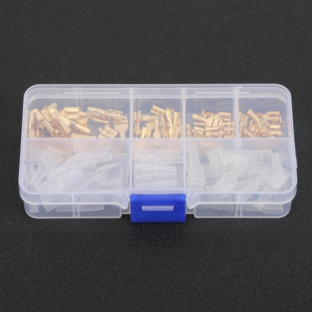 Wire Cable Connector, Easy To Install Terminal, Compact For Scooter Truck Auto Car 120Pcs Terminal Kit