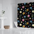 thumbnail image 2 of Pioneer Flower Floral Print Pattern Shower Curtain 72”x72", Bathroom Decorative Shower Curtain Set with 12 Hooks, Waterproof Washable, 2 of 6