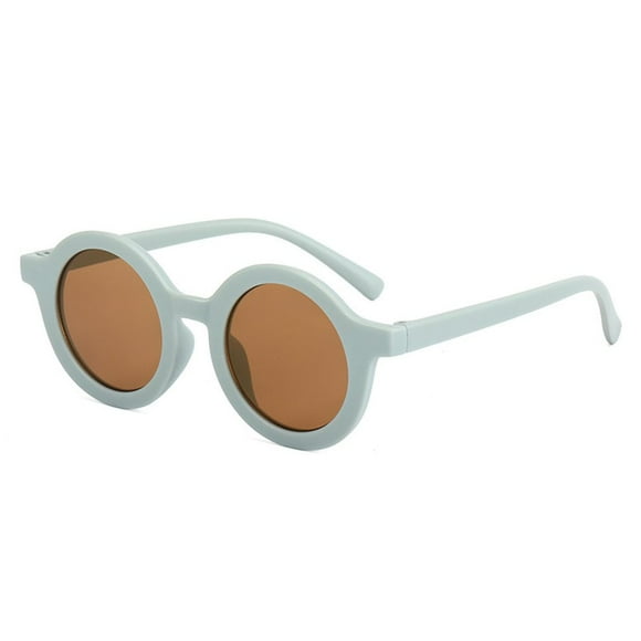 BJYX Kid Sunglasses Children's UV400 Protection Glasses Vintage Frosted Sunglasses Street Beach Party Favors Trendy Sunglasses